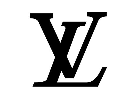 lv logo black and white